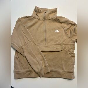 The North Face Cropped Tan Pullover Sweatshirt